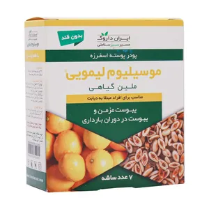 ساشه موسیلیوم لیمویی ایران داروک بسته 7 عددی