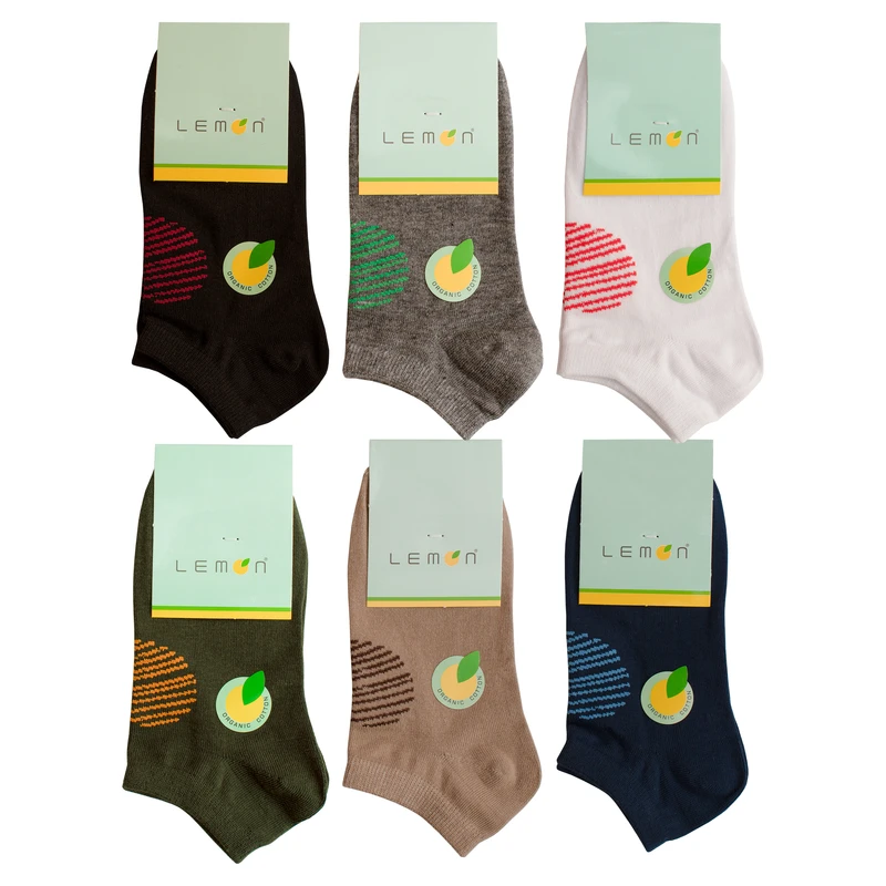 جوراب زنانه مدل LMN602 بسته 6 عددی