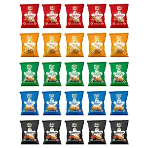 پک اسنک چهارجوانه پف استار - 50 گرم بسته 25 عددی