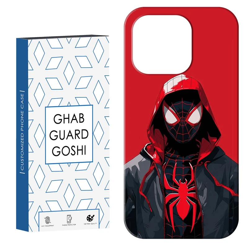 کاور قاب گارد گوشی طرح مرد عنکبوتی کد Dimo-612 مناسب برای گوشی موبایل اپل  IPHONE 16 PRO MAX   