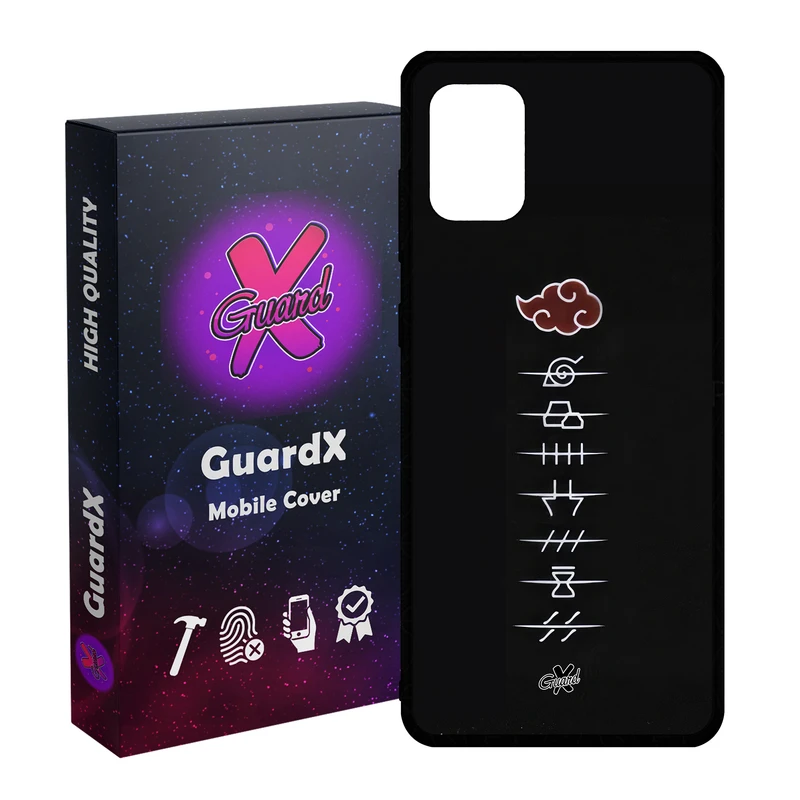 کاور گارد ایکس طرح Naruto Anime مدل Glass10586 مناسب برای گوشی موبایل سامسونگ Galaxy A31