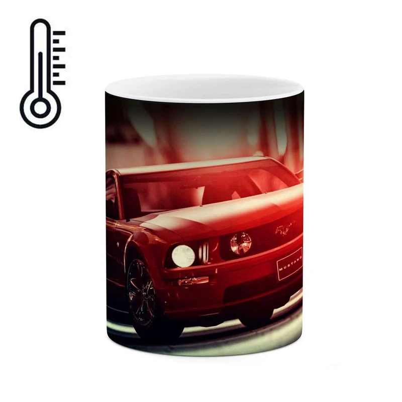 ماگ حرارتی کاکتی مدل ماشین فورد موستانگ کد mgh11598