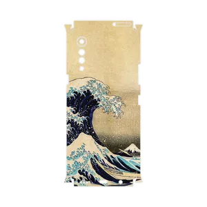 MAHOOT The Great Wave off Kanagawa of Hokusai-FullSkin Cover Sticker for LG Velvet 5G