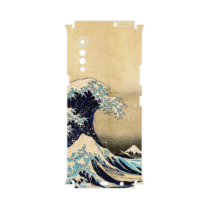 برچسب پوششی ماهوت مدل The Great Wave off Kanagawa of Hokusai-FullSkin مناسب برای گوشی موبایل ال جی Velvet 5G