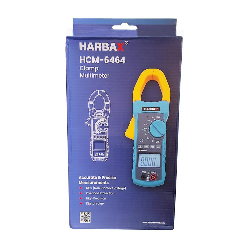 مولتی متر کلمپی هارباکس مدل HCM-6464