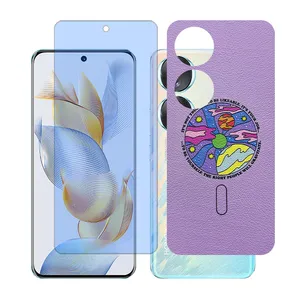 Glass together model matte anti blue screen protector suitable for Honor X9b mobile phone with back cover sticker