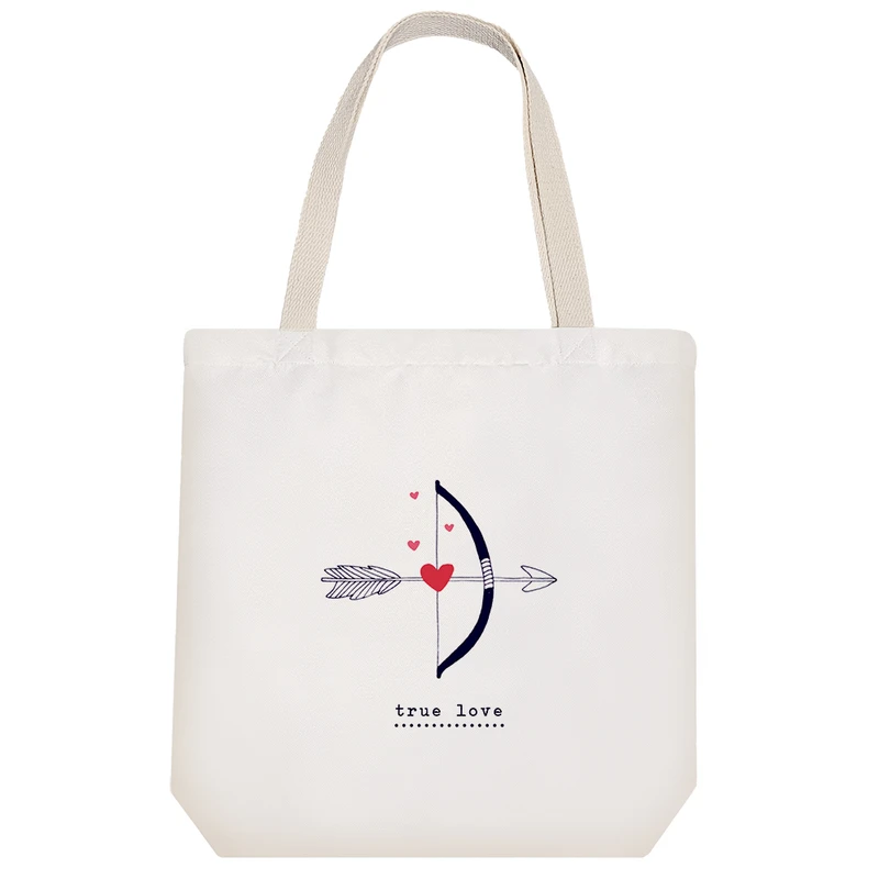 ساک خرید خندالو مدل عاشقانه Lovely کد H1304