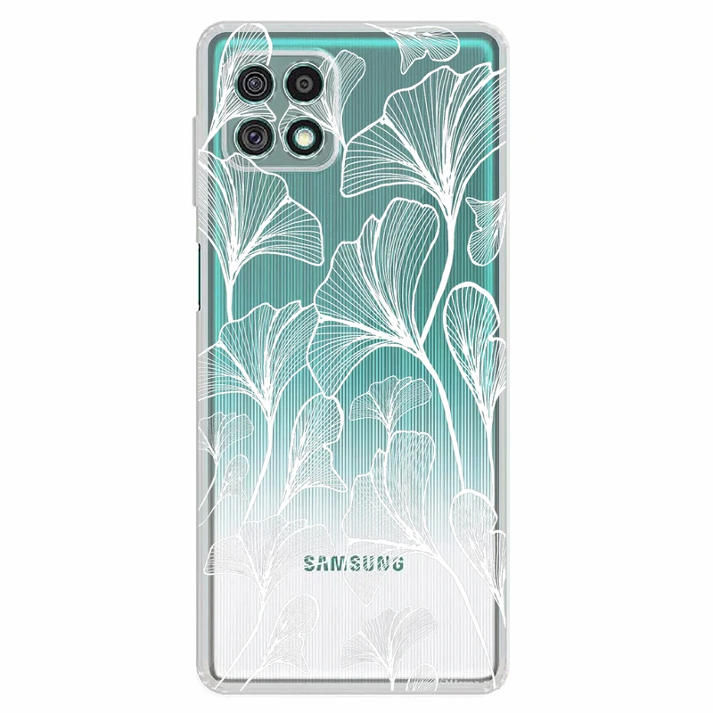 کاور مگافون طرح برگ مدل C51-W مناسب برای گوشی موبایل سامسونگ Galaxy A22 5G