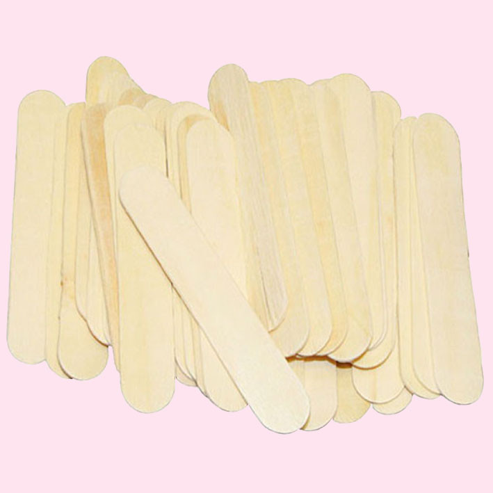 چوب بستنی مدل پهن بسته 60 عددی