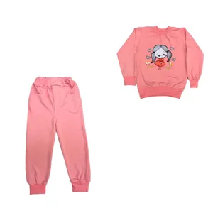 ست سویشرت و شلوار دخترانه مدل نیما کد 115