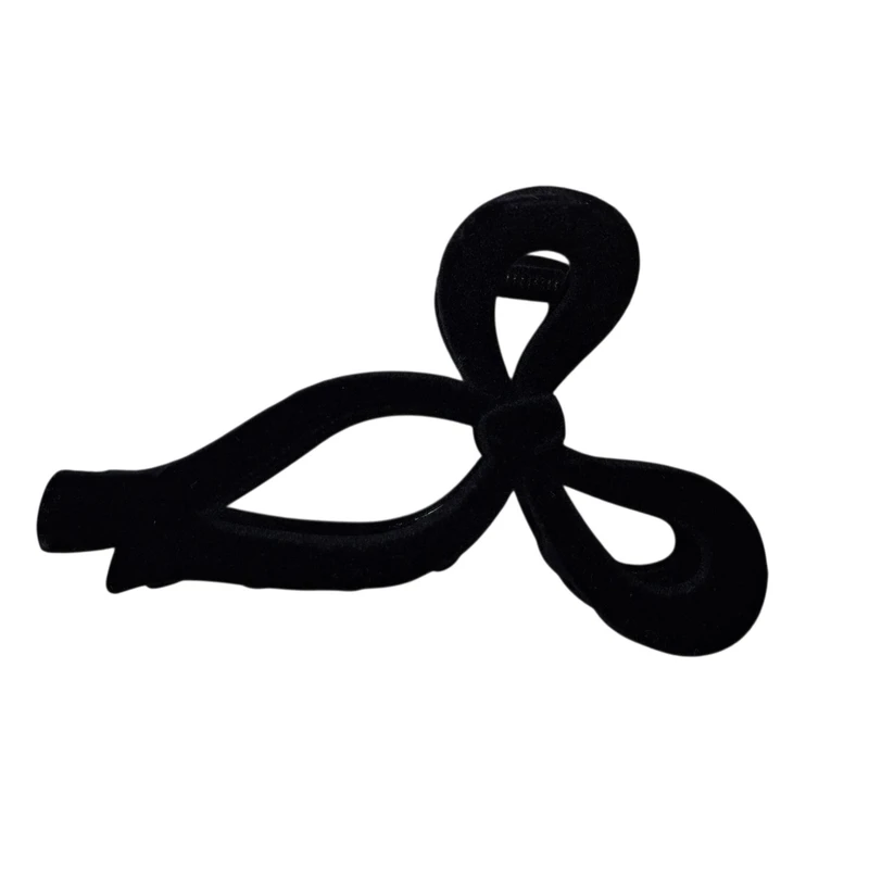 کلیپس مو زنانه مدل جیر طرح پاپیون 