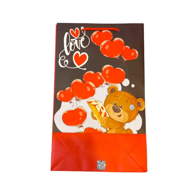 ساک هدیه مدل خرس قلبی