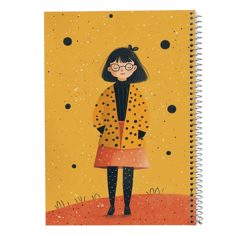 دفتر مشق 50 برگ مدوپد مدل دخترانه کد DF15777