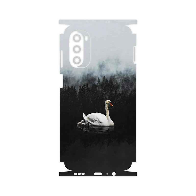 برچسب پوششی ماهوت مدل Swan_Lake-FullSkin مناسب برای گوشی موبایل موتورولا Moto G52