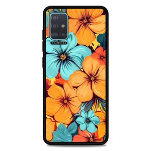 AKAM AMC-WSGA51-FLOWERS-38 Cover For Samsung Galaxy A51