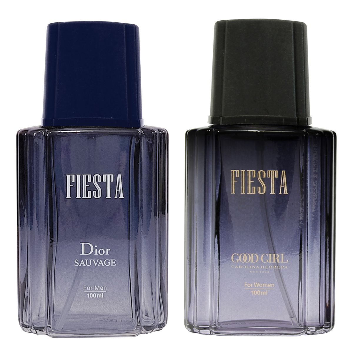 ادو پرفیوم زنانه فیستا مدل Good Girl حجم 100 میلی لیتر به همراه ادو پرفیوم مردانه فیستا مدل Dior Sauvage -  - 1