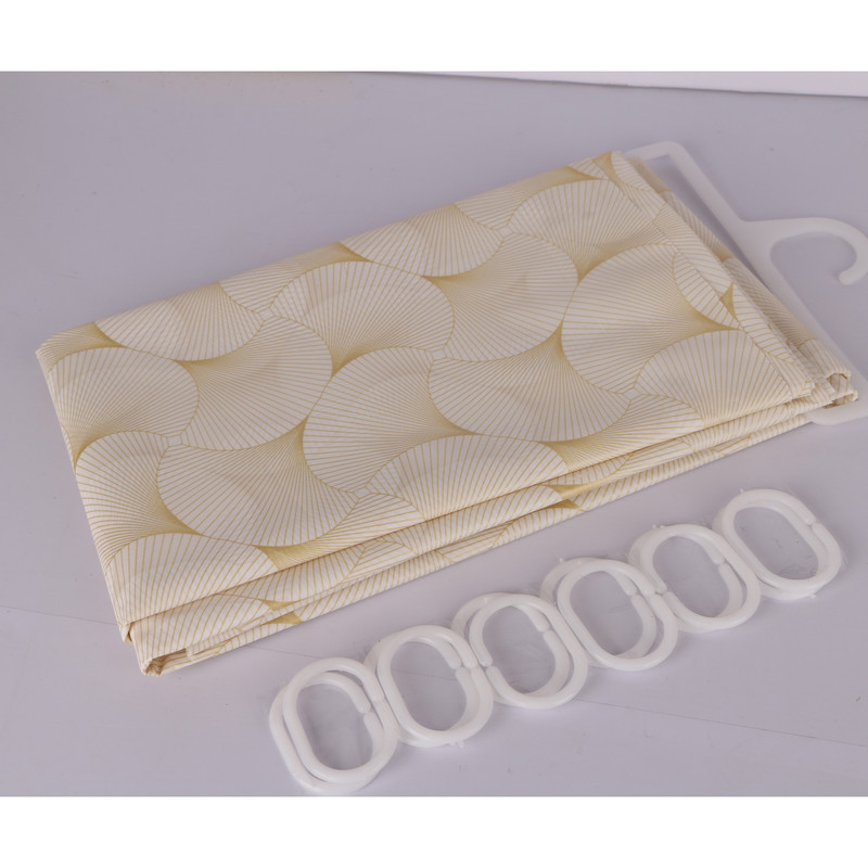 پرده حمام پیسو مدل BZ-63 سایز 180x200 سانتی متر