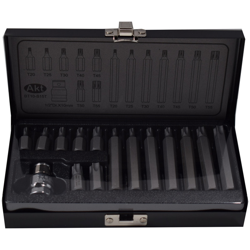 مجموعه 15 عددی سری آچار آلن ستاره ای آ-کرافت مدل BT10-S15T