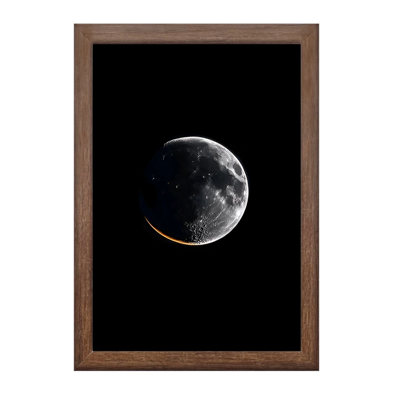 تابلو خندالو طرح ماه (Moon) کد F12869