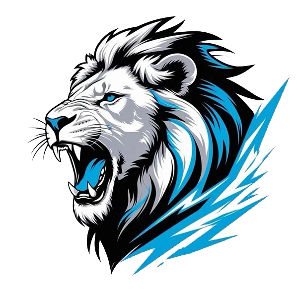 استیکر پارچه و لباس پاد آفرین طرح شیر کد 895