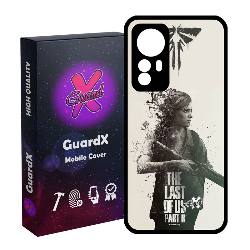 کاور گارد ایکس طرح The Last of Us مدل Glass10199 مناسب برای گوشی موبایل شیائومی Mi 12 Pro/Mi 12S Pro