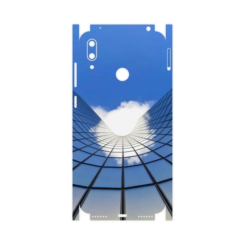 برچسب پوششی ماهوت مدل Glass skyscraper-FullSkin مناسب برای گوشی موبایل هوآوی Y7 Prime 2019
