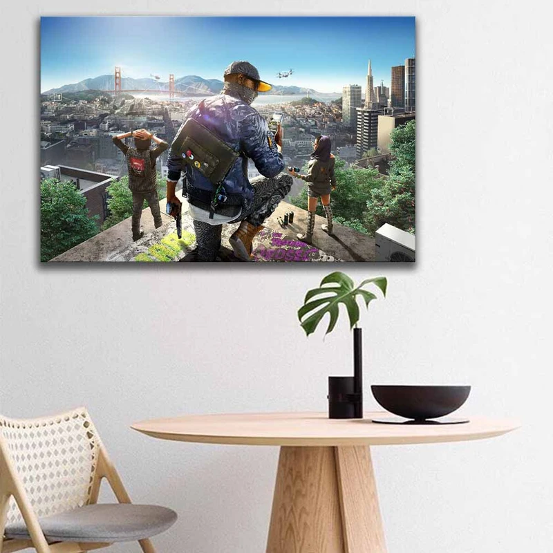 تابلو شاسی مدل بازی hz- watch dogs کد1008