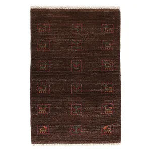 گبه دستبافت نیم متری طوفان کد 6562161