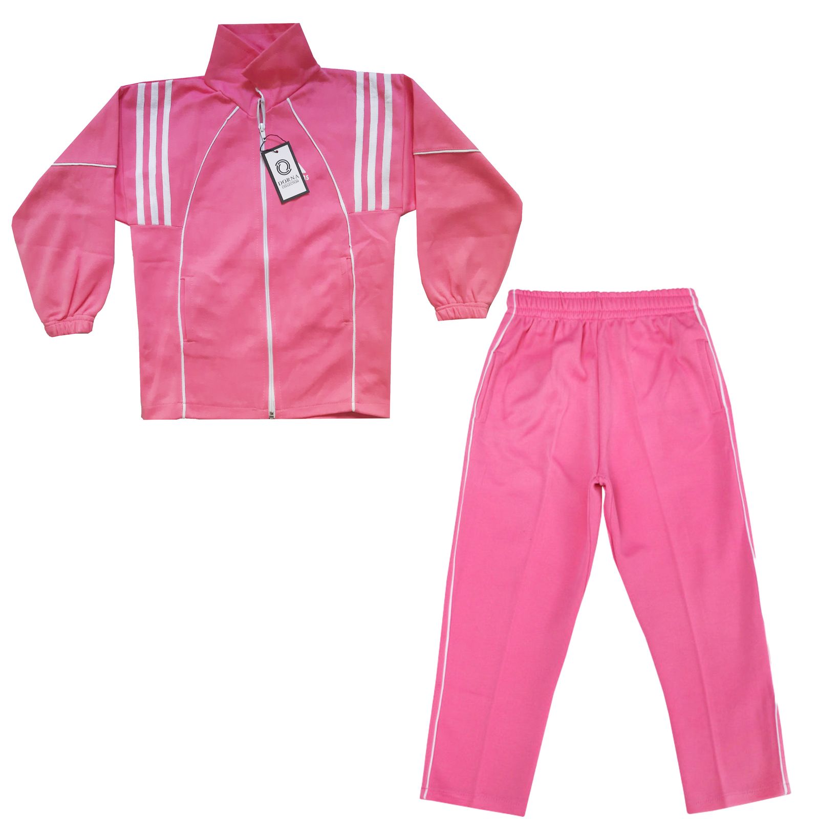 ست سویشرت و شلوار ورزشی دخترانه مدل سارا - - 7