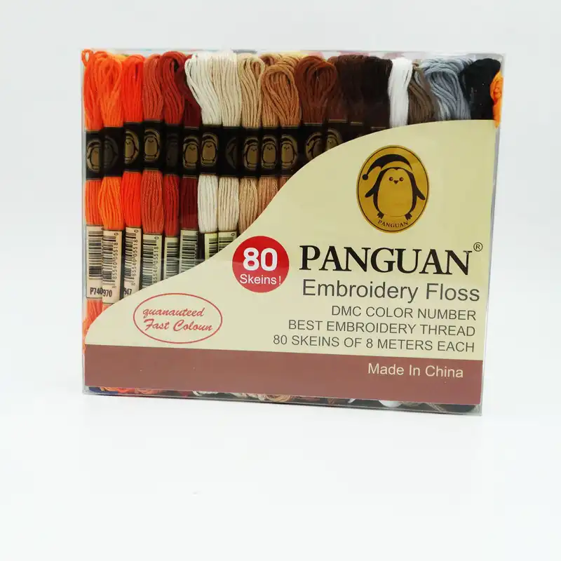 نخ گلدوزی پنگوئن کد NGP80 بسته 80 عددی