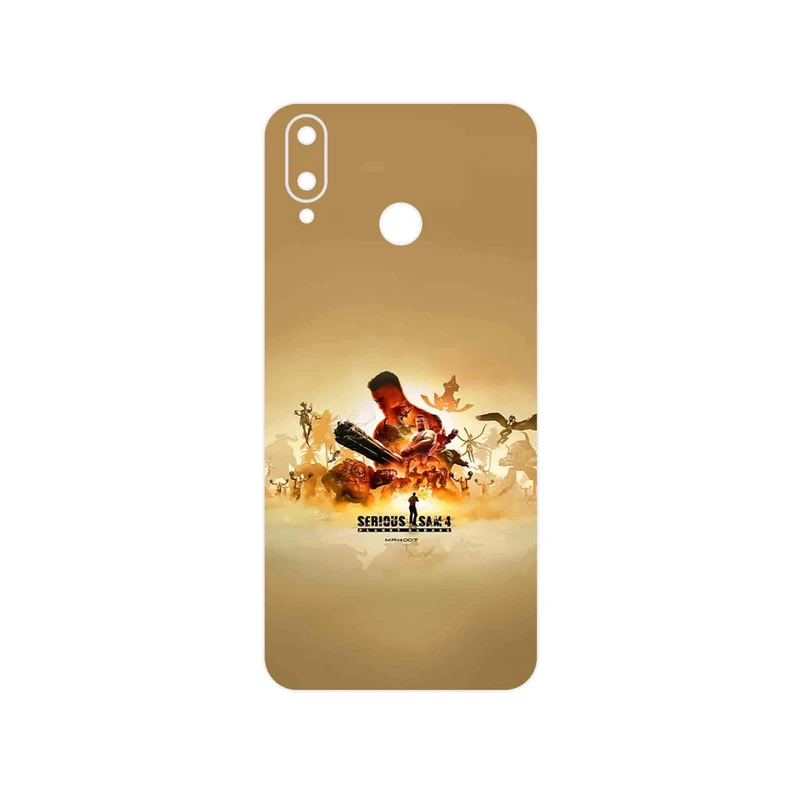 برچسب پوششی ماهوت مدل Serious Sam Game Series مناسب برای گوشی موبایل جی پلاس Q10