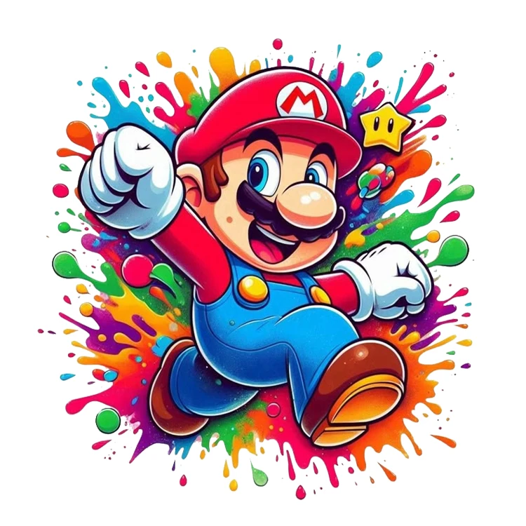 استیکر پارچه و لباس پاد آفرین مدل کارتونی کد S1313