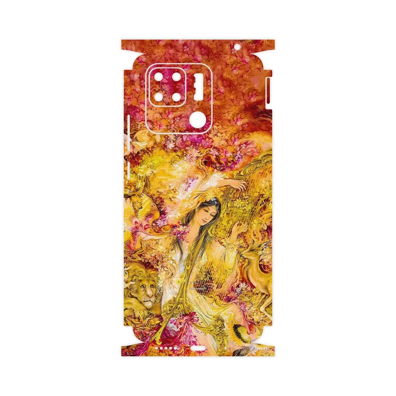 برچسب پوششی ماهوت مدل Persian miniature 1-FullSkin مناسب برای گوشی موبایل شیائومی Redmi 10C