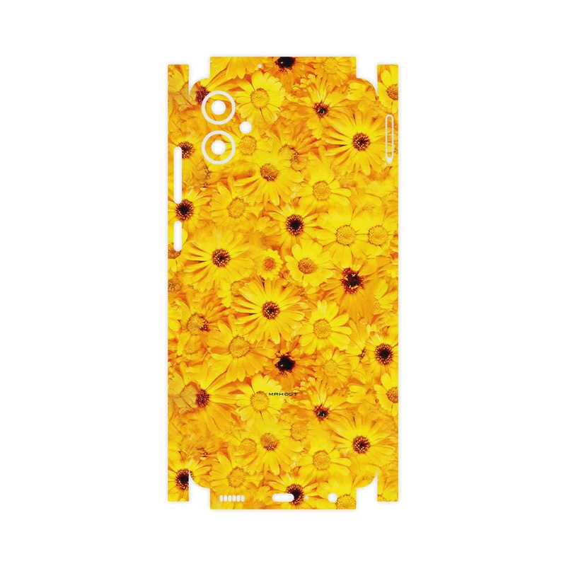 برچسب پوششی ماهوت مدل Yellow_Flower-FullSkin مناسب برای گوشی موبایل سامسونگ Galaxy A05
