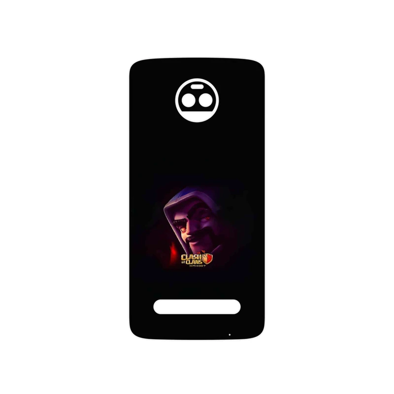 برچسب پوششی ماهوت مدل Clash of Clans Game Series مناسب برای گوشی موبایل موتورولا Moto Z2 Force