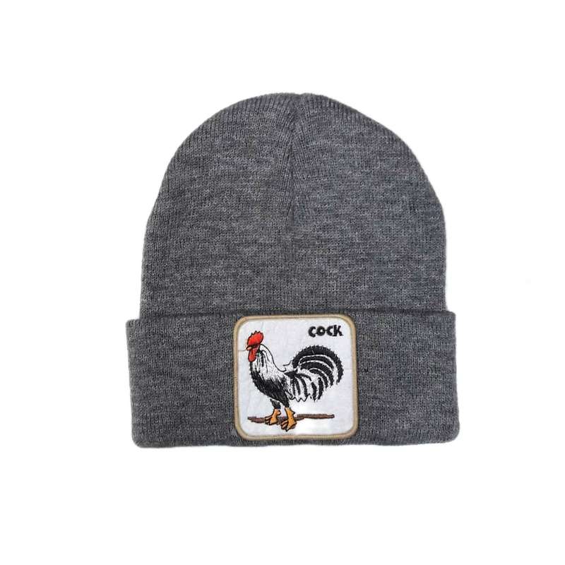 کلاه بافتنی مدل خروس کد 01