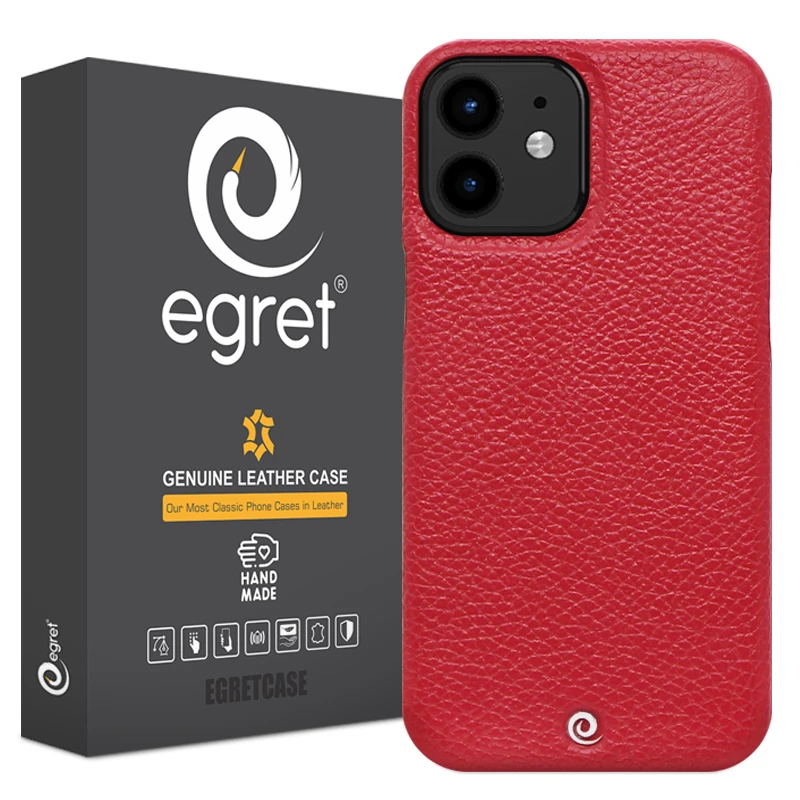 کاور اگرت مدل Floater چرمی مناسب برای گوشی موبایل اپل iPhone 12