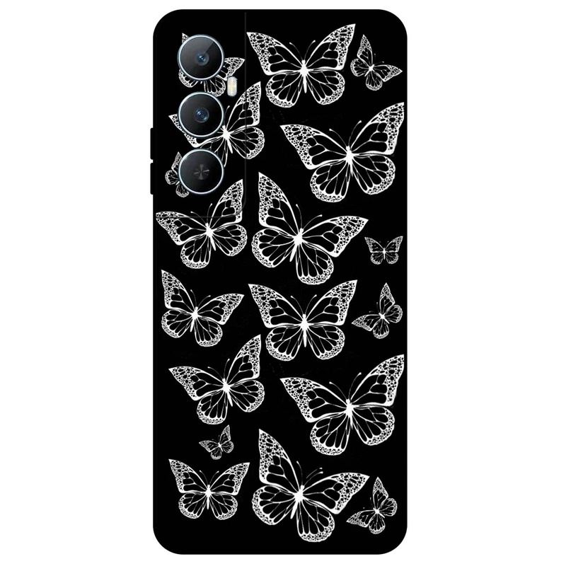 کاور مگافون طرح پروانه مدل 7244 مناسب برای گوشی موبایل ریلمی C65 4G