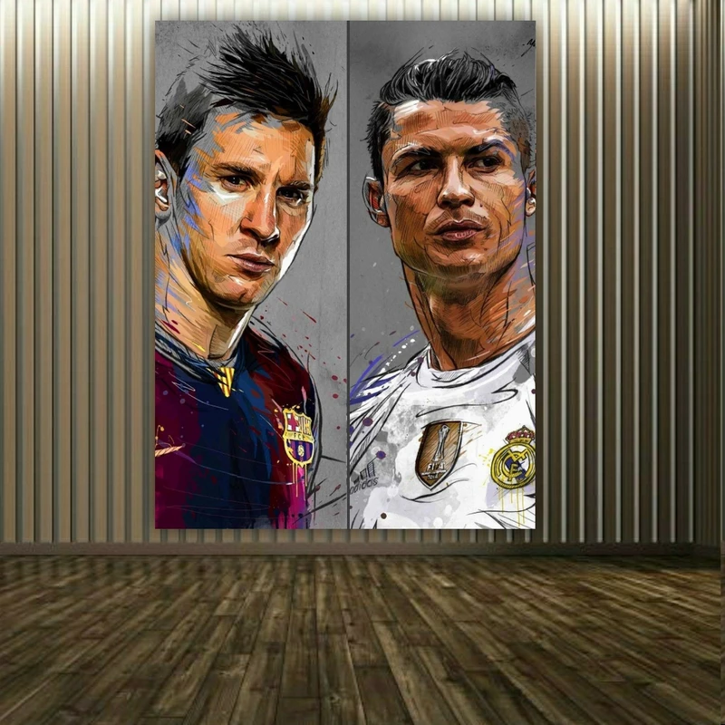 پوستر پارچه ای طرح فوتبالیست مدل رونالدو کد PP2694