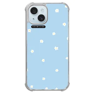AKAM AMCWTA15-FLOWERS4 Cover For Apple iPhone 15