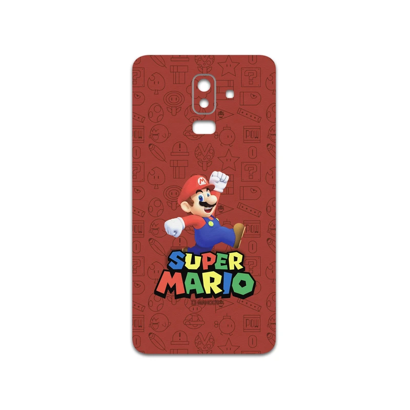 برچسب پوششی ماهوت مدل Super-Mario-Game مناسب برای گوشی موبایل سامسونگ Galaxy J8