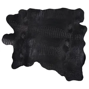 چرم طبیعی مدل بزی کورکودیل کد 02G012C