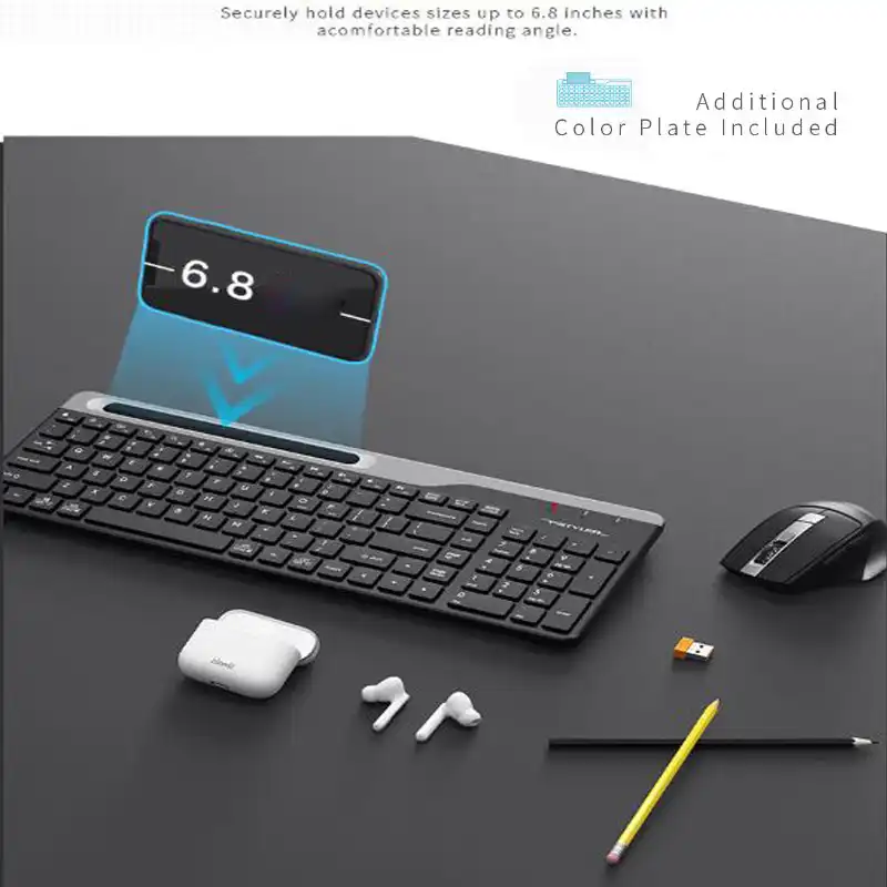 کیبورد و ماوس بی سیم ای فورتک مدل FSTYLER_F_B_2535_C