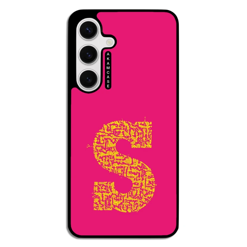 کاور آکام مدل AMC-WSGS24-ALPHADOODLEBET-19 مناسب برای گوشی موبایل سامسونگ Galaxy S24