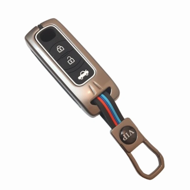 کاور ریموت و سوئیچ خودرو دیاموند شاپینگ مدل DS-mazda3new-VIP-metal مناسب برای مزدا 3