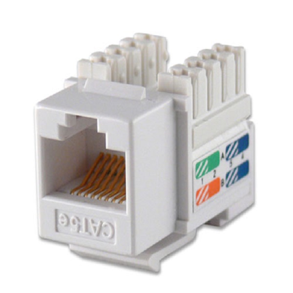 کیستون Cat5e یونیکام مدل UC-JCK5e-WT