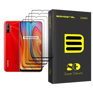 Somastel SD Glass MIX004 Screen Protector For Realme C3 Pack Of 4