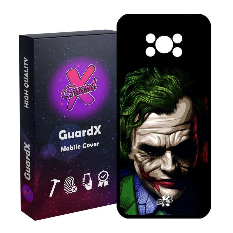 کاور گارد ایکس طرح Joker مدل Glass10109 مناسب برای گوشی موبایل شیائومی Poco X3 / Poco X3 NFC