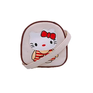 کیف دوشی دخترانه مدل kitty کد 003 تک سایز