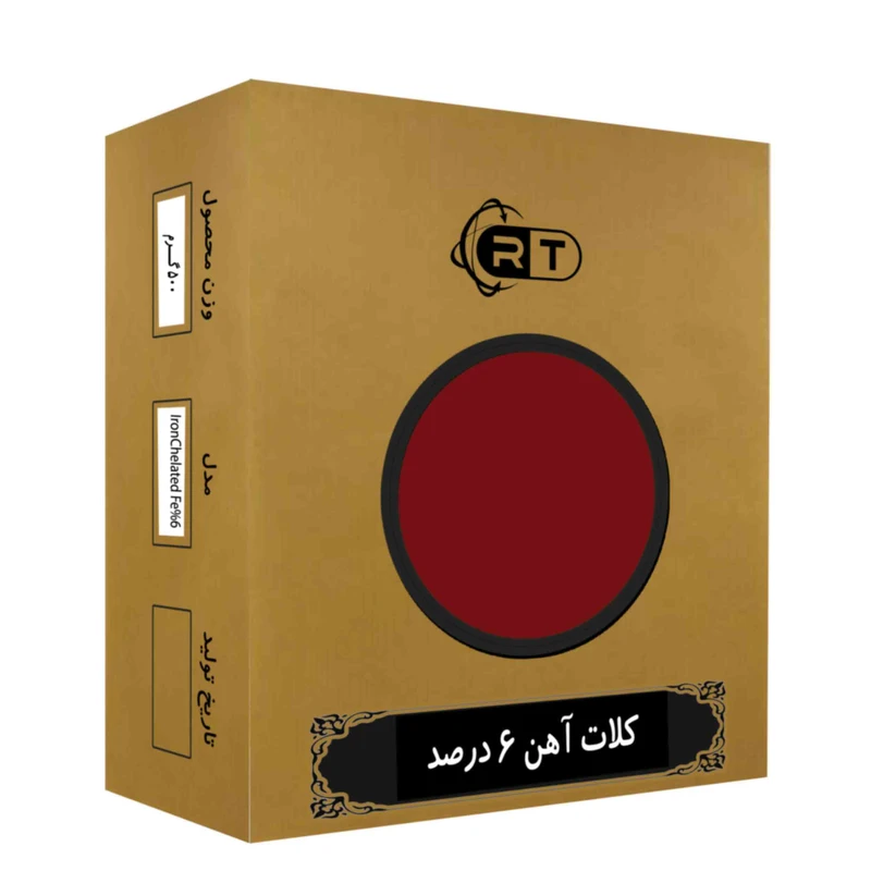  کود کلات آهن 6 درصد راگا مدل Fe 6% وزن 500 گرم